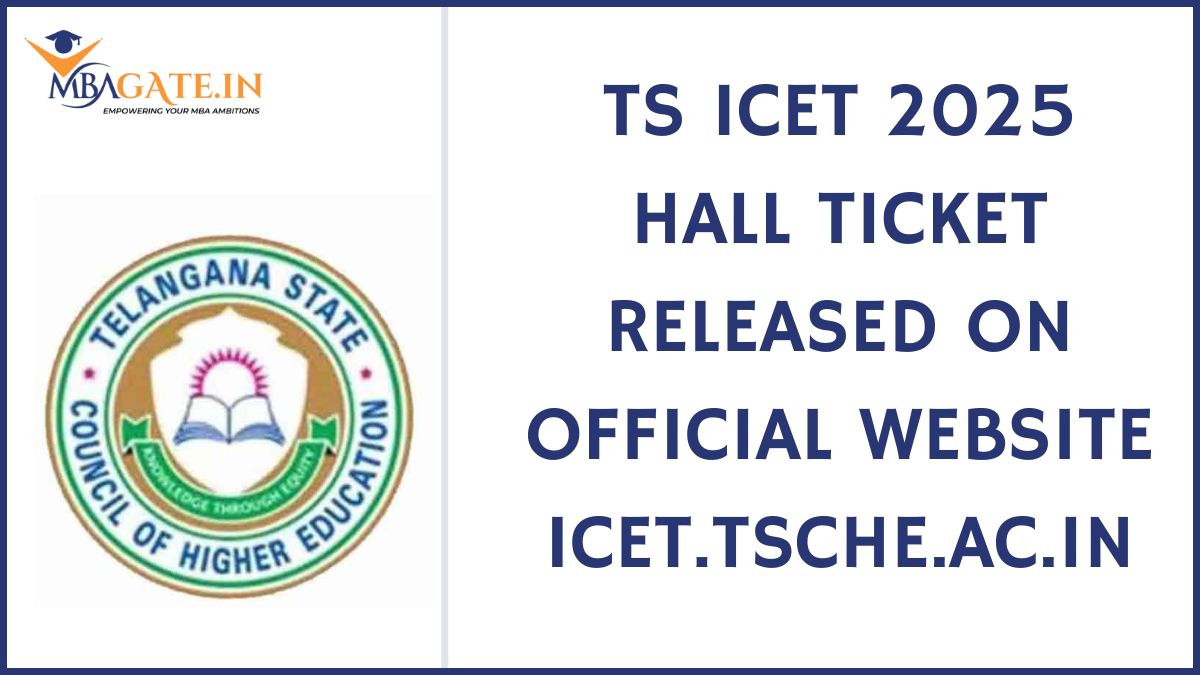 TS ICET 2025 Hall Ticket Released On Official Website