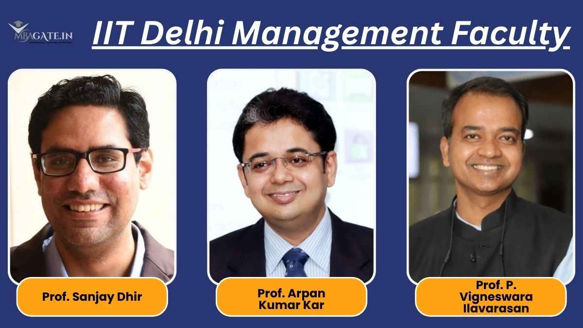 IIT Delhi Management Faculty list