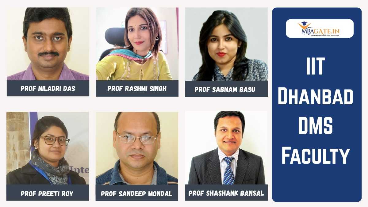 IIT Dhanbad DMS Faculty
