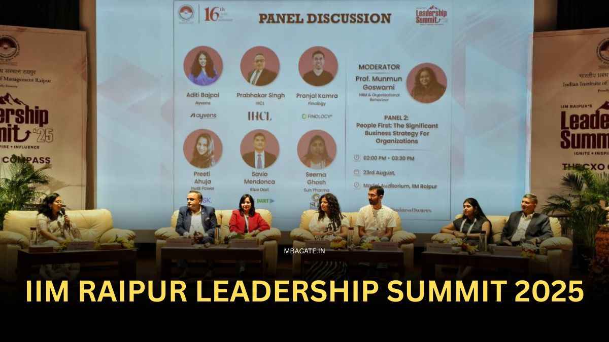 IIM Raipur Leadership Summit 2025; Building Future-Ready Organisations