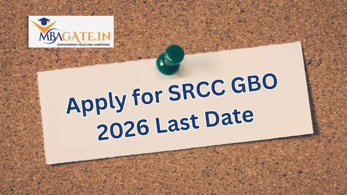 Apply for SRCC GBO 2026 Last Date Jan 31, Exam Feb 23
