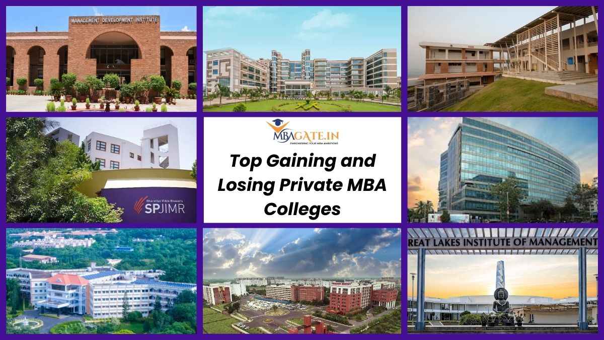 NIRF Ranking 2025: Top Gaining and Losing Private MBA Colleges