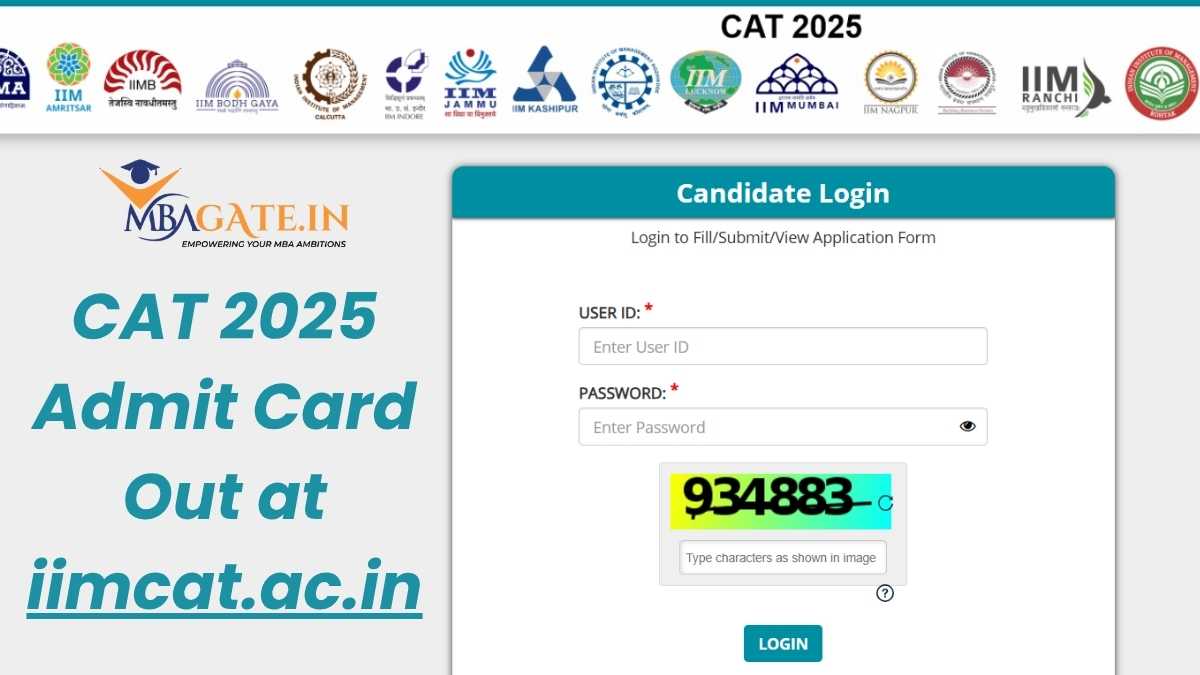 CAT 2025 Admit Card Out at iimcat.ac.in – Check Exam Centre Details and Download Link