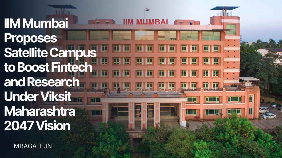 IIM Mumbai Proposes Satellite Campus to Boost Fintech and Research Under Viksit Maharashtra 2047 Vision
