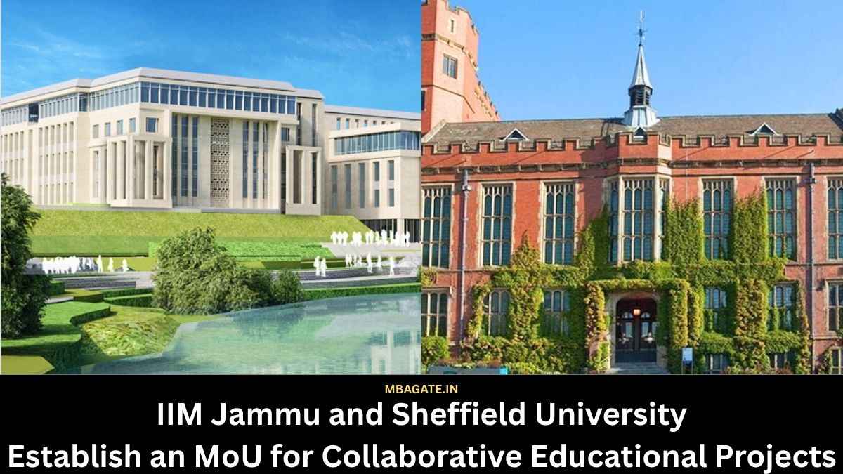 IIM Jammu and Sheffield University Establish an MoU for Collaborative Educational Projects